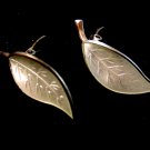 Vintage David Andersen Sterling Silver & Enamel Clip On Earrings