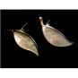 Vintage David Andersen Sterling Silver & Enamel Clip On Earrings