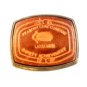 Vintage Peabody Coal Company Latta Mine Leather Belt Buckle Signed El Cid