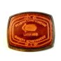 Vintage Peabody Coal Company Latta Mine Leather Belt Buckle Signed El Cid