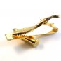 Gold Tone Remington Peters Bullet Tie Clasp by Aycock