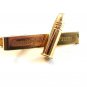 Gold Tone Remington Peters Bullet Tie Clasp by Aycock