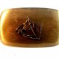Vintage Western Cowboy Horse Head Belt Buckle Made in U.S.A. by Chambers