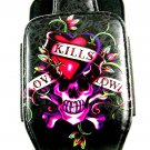 Ed Hardy Skull Love Kills Slowly Phone Case Never Used 7214