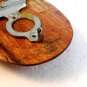 Vintage Handmade California Sycamore Belt Buckle