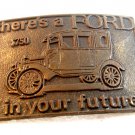 Vintage here's a Ford $750 in your Future Belt Buckle