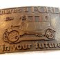 Vintage here's a Ford $750 in your Future Belt Buckle