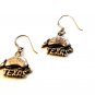 Vintage Sterling Silver Texas Armadillo Earrings