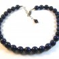 Vintage Lapis 16" Necklace with 4" Extender