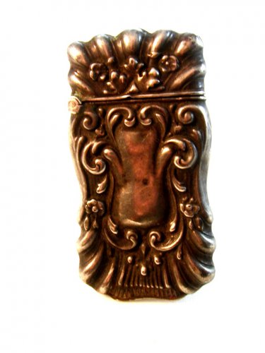 Vintage Sterling Silver Match Safe