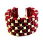 Large Vintage Gold Tone Chain Link Bracelet