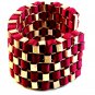 Large Vintage Gold Tone Chain Link Bracelet
