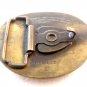 Vintage 1975 Malcolm Hereford Cows Cocktail Brass Belt Buckle