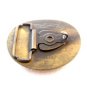 Vintage 1975 Malcolm Hereford Cows Cocktail Brass Belt Buckle