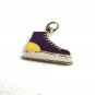 1960's Ice Skating Shoe Enameled Charm 61714