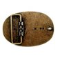 Vintage Honda with Wings Leather Top Belt Buckle 04222014 Unsigned