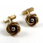 Swank 2 Tone Silver & Goldtone Knot Cufflinks 10222013