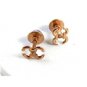 Art Deco Blue & Goldtone Cufflinks 62414