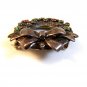 Vintage Silver Sterling Silver Christmas Wreath Brooch