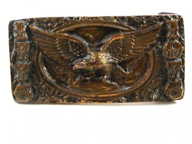 1970's American Eagle Belt Buckle by Dezy Denver 11042013