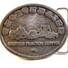 Vintage 1970 - 80's George Baize Oilfield Tractor Service Belt Buckle