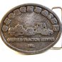 Vintage 1970 - 80's George Baize Oilfield Tractor Service Belt Buckle