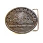 Vintage 1970 - 80's George Baize Oilfield Tractor Service Belt Buckle