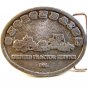 Vintage 1970 - 80's George Baize Oilfield Tractor Service Belt Buckle