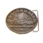 Vintage 1970 - 80's George Baize Oilfield Tractor Service Belt Buckle