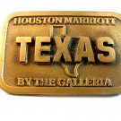 Vintage Houston Texas Marriott By The Galleria Belt Buckle U.S.A.