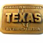 Vintage Houston Texas Marriott By The Galleria Belt Buckle U.S.A.