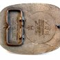 Vintage Bull Riders Only Belt Buckle Zee Series Award Design Medals