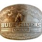 Vintage Bull Riders Only Belt Buckle Zee Series Award Design Medals