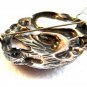 Vintage Karu Sterling Silver Swan Brooch w/ Original Tag 08092013kd