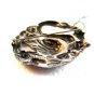 Vintage Karu Sterling Silver Swan Brooch w/ Original Tag 08092013kd