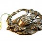 Vintage Karu Sterling Silver Swan Brooch w/ Original Tag 08092013kd
