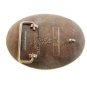 Vintage Cherokee Strip 1893 - 1993 Enid Oklahoma Brass Belt Buckle by ADM