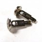 1960's - 70's Silvertone Round Cufflinks Unbranded 71515bb