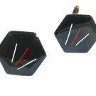 Retro 1940-1960's Enameled Copper Cufflinks 72414