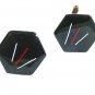 Retro 1940-1960's Enameled Copper Cufflinks 72414
