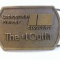 Vintage Geolograph Pioneer GeoSource The #1 Outfit Belt Buckle