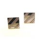 Vintage Sterling Silver Top Cufflinks by Shields