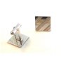 Vintage Sterling Silver Top Cufflinks by Shields
