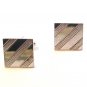Vintage Sterling Silver Top Cufflinks by Shields