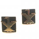 Vintage Gold Tone Thunderbird T-Bird  Cufflinks by Anson