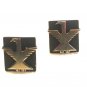 Vintage Gold Tone Thunderbird T-Bird  Cufflinks by Anson