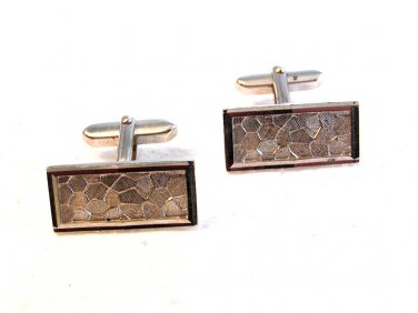 Vintage 800 Silver Modern Cufflinks