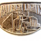 Vintage Silver Tone Raleigh Lights Belt Buckle