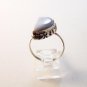 Native Sterling Silver & Blue Lace Agate Ring Sz 9