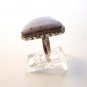 Native Sterling Silver & Blue Lace Agate Ring Sz 9